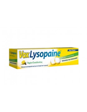 Vox Lysopaine με Γεύση Λεμόνι-Ευκάλυπτος 18τμχ