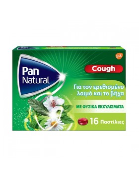 Pan Natural Παστίλιες Για Τον Πονόλαιμο 16 τμχ