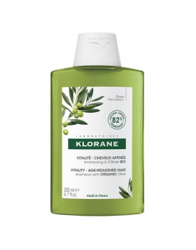 Klorane Vitality Shampoo with Organic Olive for Age-Weakend Hair Αντιγηραντικό Σαμπουάν για Πυκνότητα και Ζωντάνια με Βιολογικό Εκχύλισμα Ελιάς 200ml