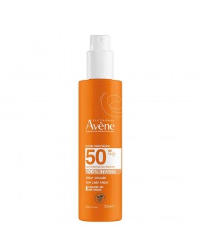 Avene Eau Thermale Spray Solaire 100% Invisible Αντιηλιακό Σπρέυ SPF50+, 200ml