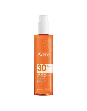 Avene Eau Thermale Fini Satine Αντηλιακό Λάδι Σώματος SPF30 200ml