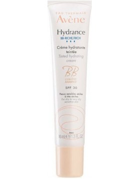 Avene Hydrance BB Rich 24ωρο Ενυδατικό Γαλάκτωμα Προσώπου Ημέρας με SPF30 για Ξηρές Επιδερμίδες κατά των Ατελειών 40ml