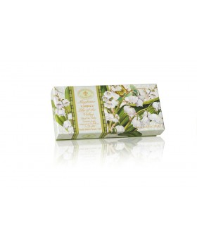 Saponificio Fiorentino Mughetto – Φυτικό σαπούνι 3x125g με άρωμα κρίνος της κοιλάδας για φυσική φροντίδα και ανοιξιάτικη φρεσκάδα
