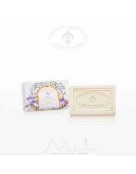 Saponificio Fiorentino Iris & Glicine– Φυτικό σαπούνι 250g με λουλουδένιο άρωμα ίριδας & γλυσίνας για πολυτελή φροντίδα
