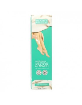 Beauty Formulas Moisturising Shea Butter Κρέμα Αποτρίχωσης 100ml 