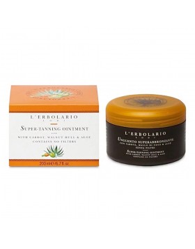 L’Erbolario Unguento Superabbronzante – Super‑Tanning Ointment Body Cream 200 ml • Κρέμα Μαυρίσματος χωρίς SPF