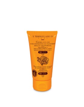 L'Erbolario Αντηλιακή Κρέμα Προσώπου & Σώματος SPF50+ με Εκχύλισμα Καλιφορνέζικου Παπαρούνας 75ml