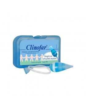 Clinofar Extra Soft Εύκαμπτος Ρινικός Αποφρακτήρας με 5 Προστατευτικά Φίλτρα 1τμχ
