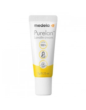 Medela Purelan™ Κρέμα Θηλών με Λανολίνη για Επουλωτική Δράση & Ανακούφιση Από Τον Πόνο 7gr
