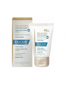 Ducray Melascreen Photo-Aging Crème Mains Global SPF50 Κρέμα Χεριών για Καφέ Κηλίδες 50ml