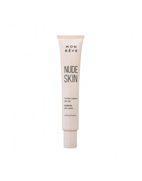 Mon Rêve Nude Skin 101 Light – Κρέμα Προσώπου με Χρώμα για Κανονικό έως Ξηρό Δέρμα SPF20 30ml