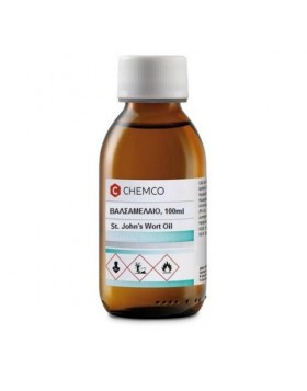 Chemco Worts Oil Βαλσαμέλαιο 100ml – Φυσικό Έλαιο Υπερικού για Δέρμα, Ουλές & Επουλώσεις