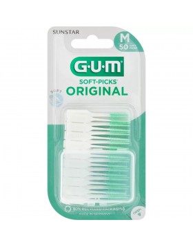 GUM Soft Picks Original 632 Regular/Medium – Μεσοδόντια Βουρτσάκια 50τμχ για Καθημερινό Καθαρισμό