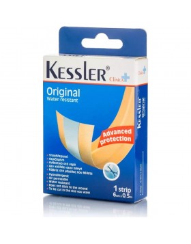 Kessler Clinica Original Water Resistant Αυτοκόλλητος Επίδεσμος 6cm x 1m – Ανθεκτικός στο Νερό