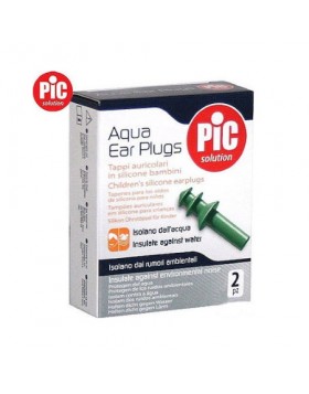 Pic Solution Aqua Ear Plugs – Παιδικές Σιλικόνης Ωτοασπίδες Κολύμβησης, 2 τεμ.