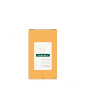Klorane Cold Wax Hair Removal Strips with Sweet Almond Ταινίες Αποτρίχωσης με Κερί για Πόδια 6 Ταινίες