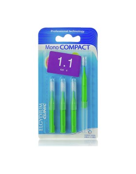 Elgydium Clinic Mono Compact 1.1mm Μεσοδόντια Βουρτσάκια 4τμχ