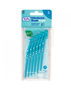 TePe International Brush Angle No.3 Μπλε 0.6mm 6τμχ
