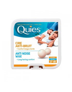 Pharmaq Quies Pure Wax Ωτοασπίδες από Φυσικό Κερί – 8 Ζευγάρια για Ήσυχο Ύπνο
