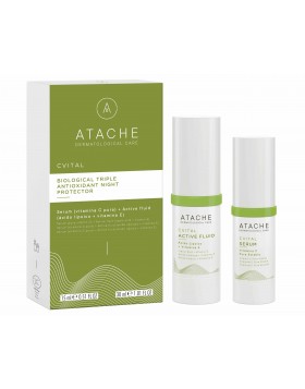 Atache C Vital Set – Αντιοξειδωτικός Ορός & Ενυδατικό Fluid με Βιταμίνη C