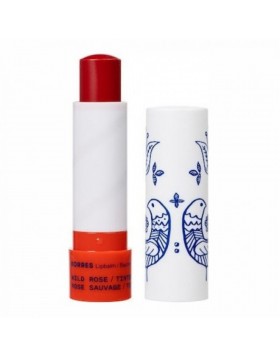 Korres Lip Balm Wild Rose Tinted Ενυδατική Φροντίδα για Χείλη με Άγριο Τριαντάφυλλο με Χρώμα, 4,5g