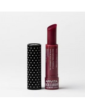 Apivita Lip Care Black Currant Tinted Balm 4.4 g – Ενυδάτωση & Μπορντό Φυσικό Tint