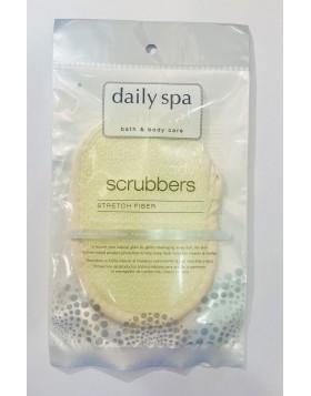 Daily Spa Renewal Bath & Body Care Stretch-Fiber Exfoliating Scrubber – Οβάλ Διπλής Όψης