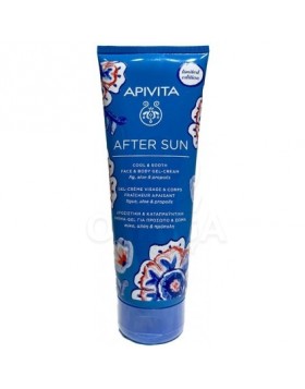 Apivita After Sun Limited Edition 200ml | Δροσιστική & Καταπραϋντική Κρέμα Τζελ για Πρόσωπο & Σώμα