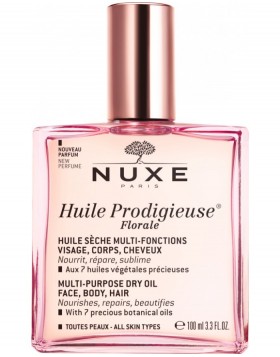 Nuxe Huile Prodigieuse Florale 100ml – Ξηρό Λάδι για Πρόσωπο, Σώμα & Μαλλιά με Λουλουδάτο Άρωμα