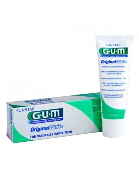 Gum Original White Οδοντόκρεμα 75ml – Φυσική Λεύκανση & Προστασία Ούλων χωρίς Επιβλαβή Λειαντικά