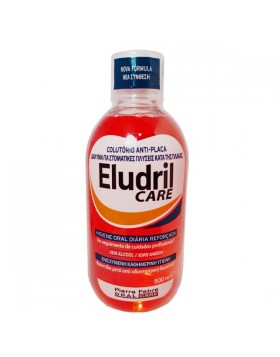 Elgydium Eludril Care Στοματικό Διάλυμα 500ml – Κατά της Πλάκας & για Υγιή Ούλα | Ημερήσια Στοματική Φροντίδα