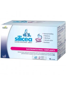 Hubner Silicea Gastro Gel 15x15ml – Φυσική Ανακούφιση Στομάχου