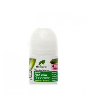 Dr.Organic Aloe Vera Αποσμητικό 50ml – Φυσική Φρεσκάδα & Προστασία