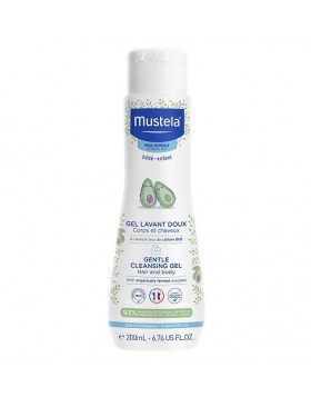 Mustela Gentle Cleansing Gel – Απαλό Τζελ Καθαρισμού Μαλλιών & Σώματος 200ml