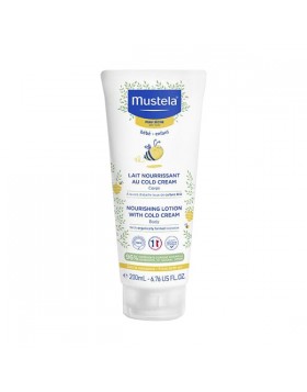 Mustela Nourishing Lotion With Cold Cream – Ενυδατική Λοσιόν Σώματος 200ml