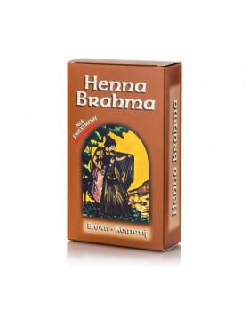 Henna Brahma Powder Brown 75gr - Φυσική Καστανή Χένα