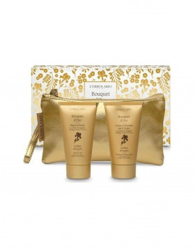 L’Erbolario Bouquet d' Oro Beauty Pochette – Gift Set Αφρόλουτρο 75 ml & Κρέμα Σώματος 75 ml