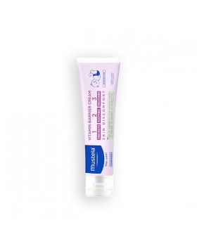 Mustela Bebe Vitamin Barrier Creme 1-2-3 Καθημερινή Κρέμα για την Αλλαγή της Πάνας 50ml