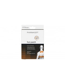 Pharmasept Aid Relief Hot Patch Επίθεμα για τον Πόνο  8x13cm 4τμχ
