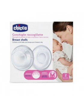 Chicco Breast Shells Προστατευτικά Κοχύλια Συλλογής Μητρικού Γάλακτος 2τμχ