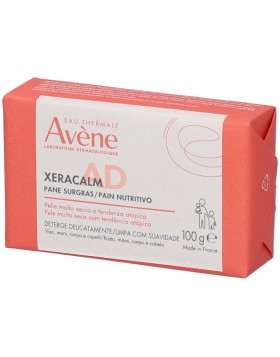Avene XeraCalm A.D. Pain Nettoyant Surgras Ultra-Rich Soap Μπάρα Kαθαρισμού Mε Yπερλιπιδική Δράση 100gr