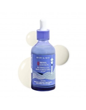 Mary & May Retinol 0.1% Bakuchiol Cica Serum 80ml – Αντιγηραντικός Ορός Προσώπου