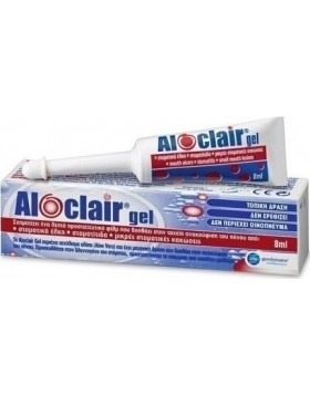 Aloclair Plus Bioadhesive Soothing Gel Καταπραϋντική Στοματική Γέλη 8ml για Άφθες & Στοματικά Έλκη – Άμεση Ανακούφιση Πόνου