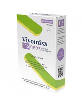 Vivomixx 115 neo 9 Προβιοτικό για Πεπτική Ευεξία και Εντερική Ισορροπία 10 κάψουλες
