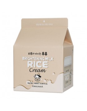 Welcos Kwailnara Brightening Milk Rice Cream 100ml – Λευκαντική & Ενυδατική Κρέμα Προσώπου με Ρύζι