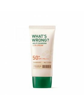 Frudia What’s Wrong Help Cicaderm Sun Cream SPF50+ PA++++ 50ml – Καταπραϋντική Αντηλιακή Κρέμα Προσώπου