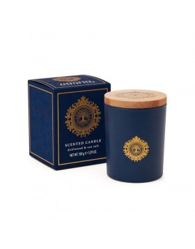 The Somerset Toiletry Co Sandalwood Country Club Driftwood & Sea Salt Luxury Candle 150g Αρωματικό Κερί Ξυλώδες & Θαλασσινό