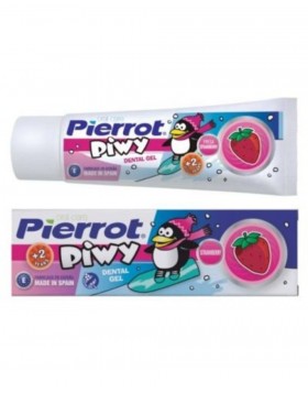 Pierrot Piwy Παιδική Οδοντόκρεμα Gel Φράουλα 75ml