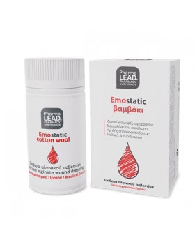 Pharmalead Hemostatic Cotton Wool 2gr – Αιμοστατικό Βαμβάκι για Ρινορραγίες & Άμεση Διακοπή Αιμορραγίας