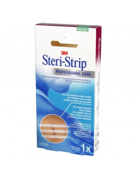 3M Steri-Strip R1546 6mm x 10cm – Αυτοκόλλητες Ταινίες Σύγκλεισης Τραυμάτων (1τμχ)